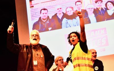 « Peuple Jaune » : discours clamé par Myriam, porte-parole de Bordeaux en Luttes